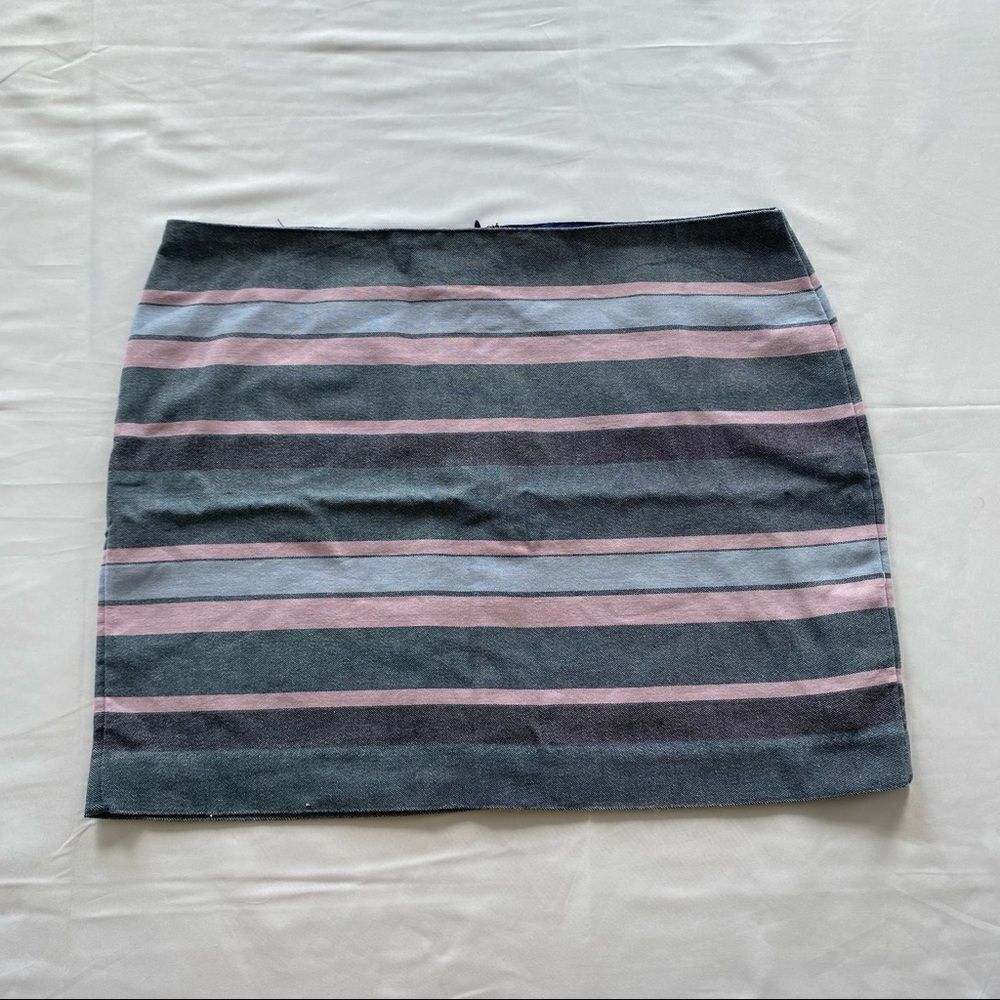 GAP Women’s Striped Color Block Mini Skirt